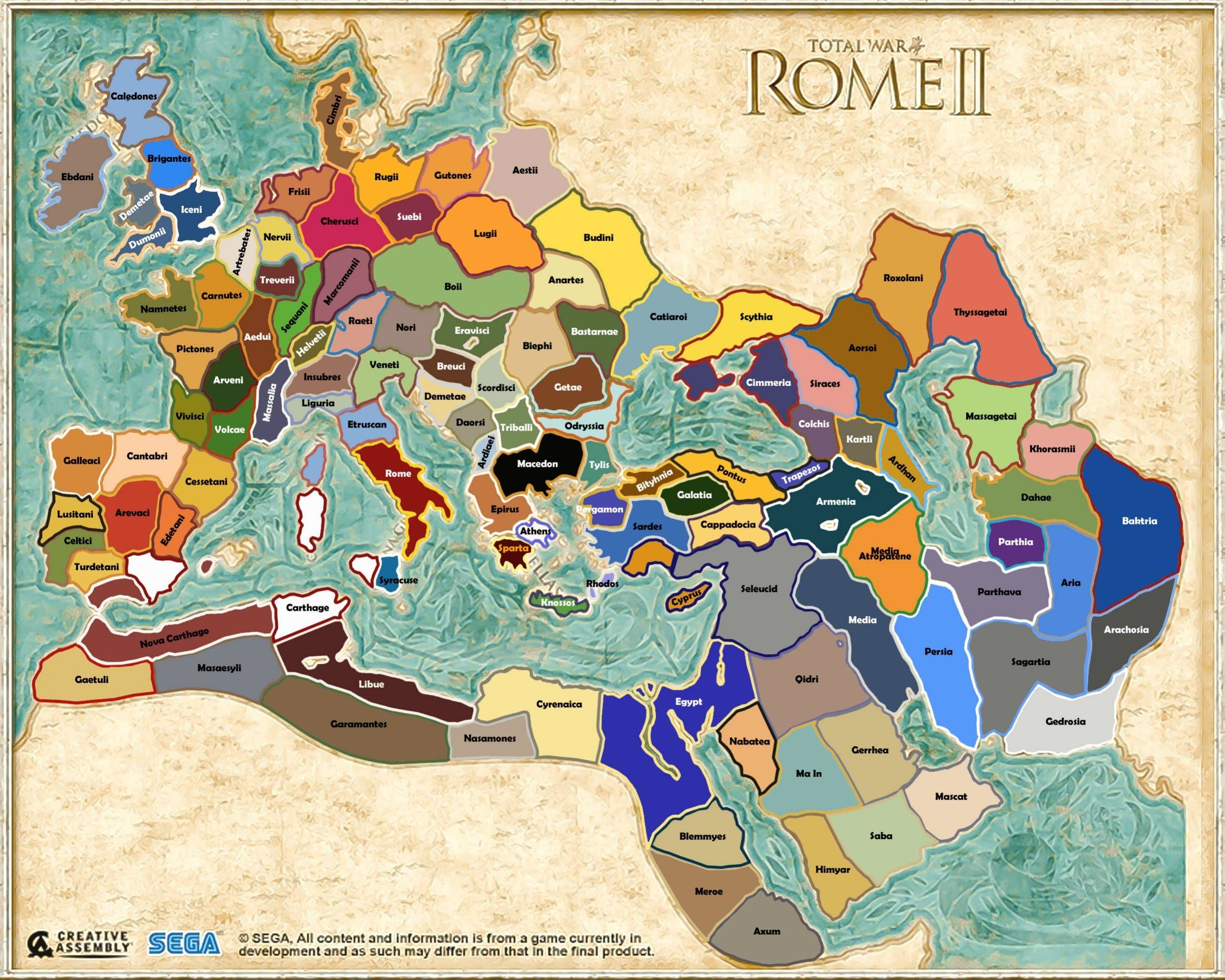 Total War Attila Maps